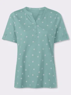 Kurzarmshirt im maritimen Dessin