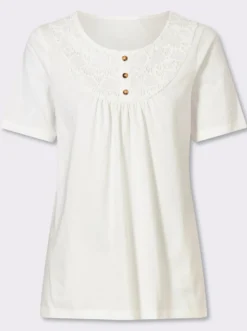 Kurzarmshirt in A-Form