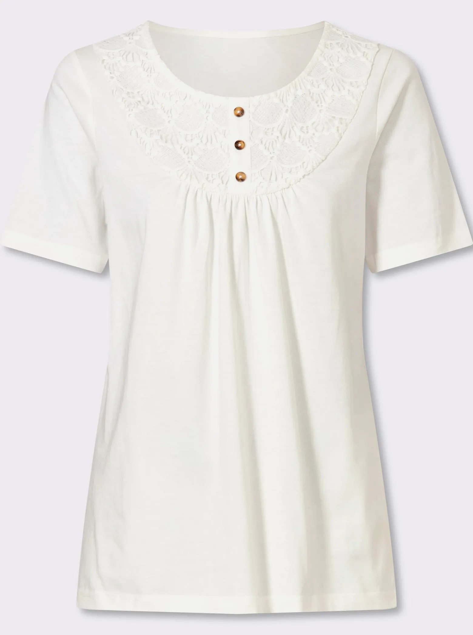 Kurzarmshirt in A-Form