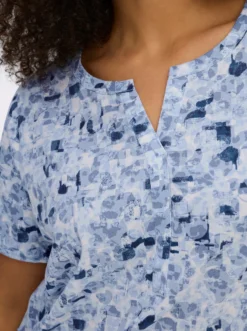 Kurzarmshirt in Baumwoll-Qualität