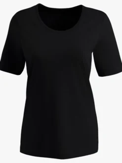 Kurzarmshirt in taillierter Form