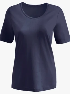 Kurzarmshirt in taillierter Form