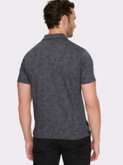 Kurzarmshirt mit Allover-Print