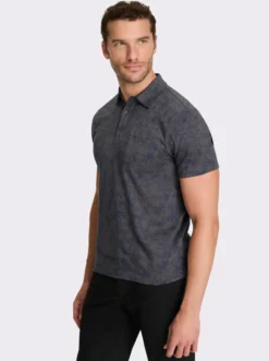 Kurzarmshirt mit Allover-Print