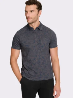 Kurzarmshirt mit Allover-Print