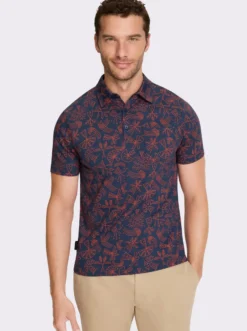 Kurzarmshirt mit Allover-Print