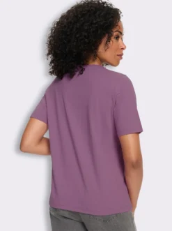 Kurzarmshirt mit Anker-Motiv