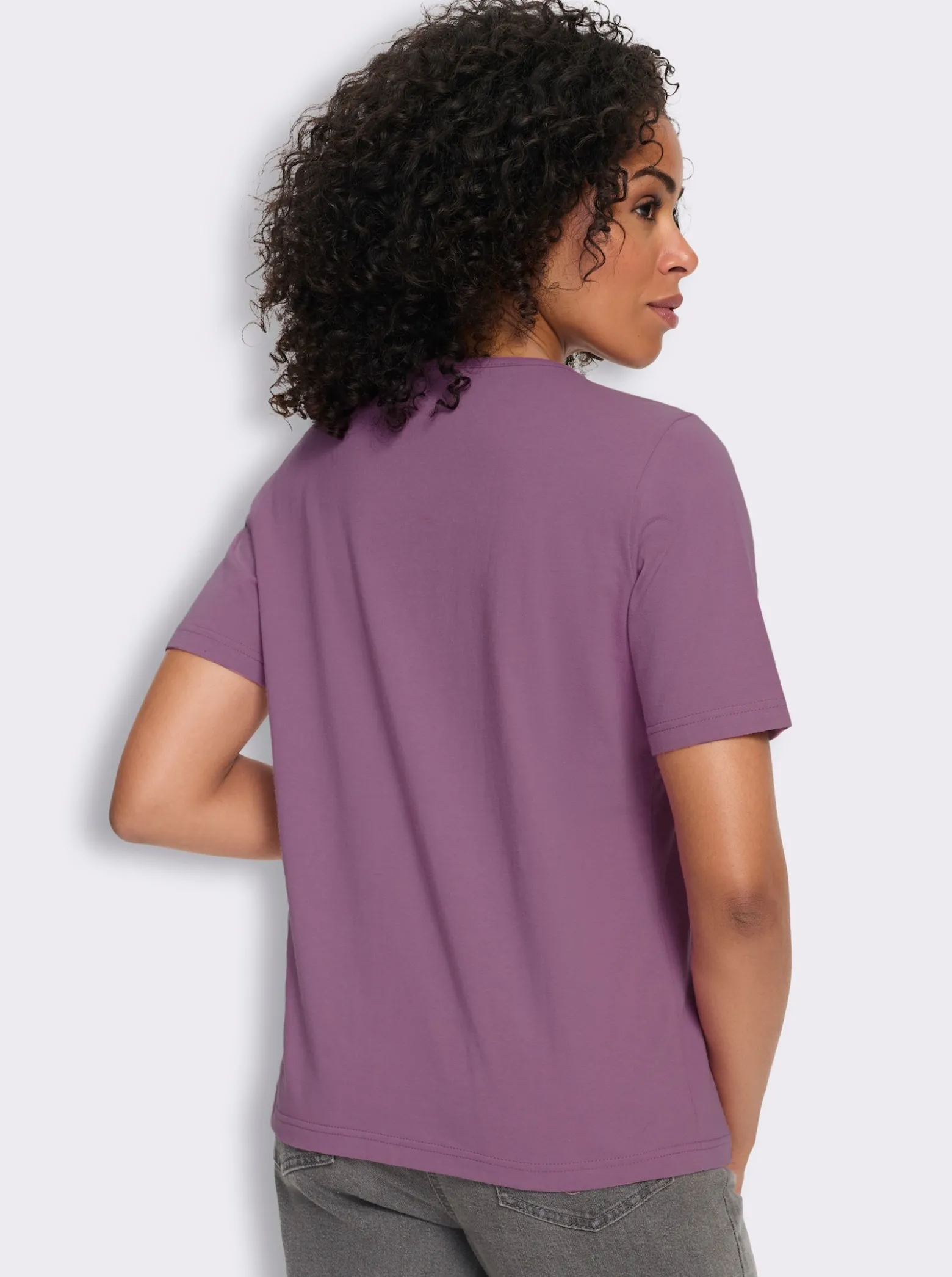Kurzarmshirt mit Anker-Motiv