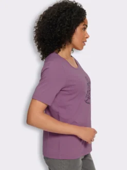 Kurzarmshirt mit Anker-Motiv