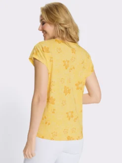 Kurzarmshirt mit Blumenprint