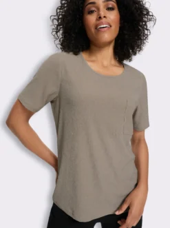 Kurzarmshirt mit Brusttasche