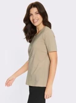 Kurzarmshirt mit Druck-Motiv