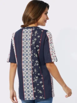 Kurzarmshirt mit etwas längerem Halbarm