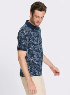 Kurzarmshirt mit floralem Allover-Muster