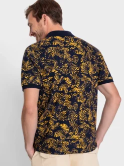 Kurzarmshirt mit floralem Allover-Muster