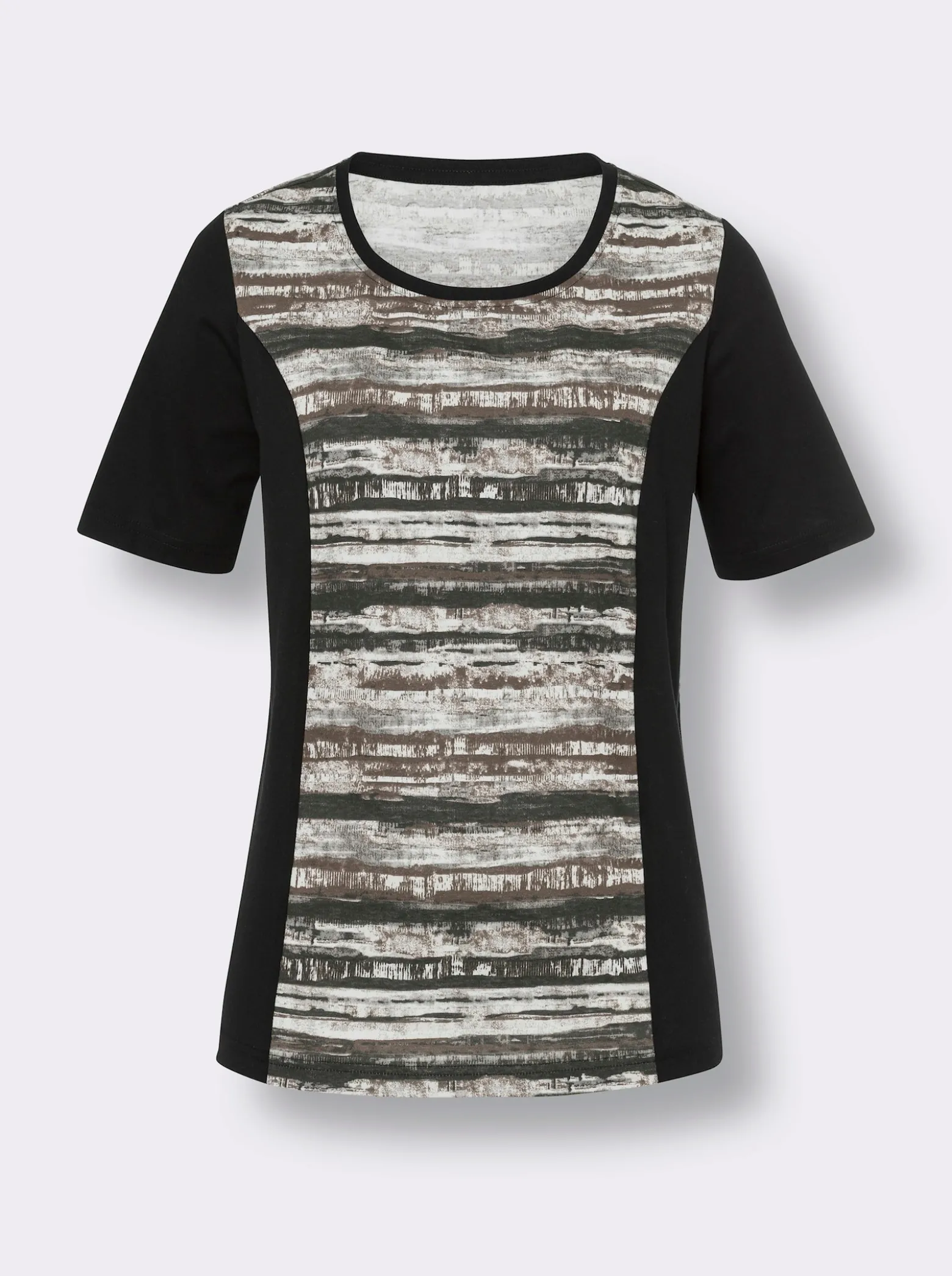 Kurzarmshirt mit Grafik-Druck
