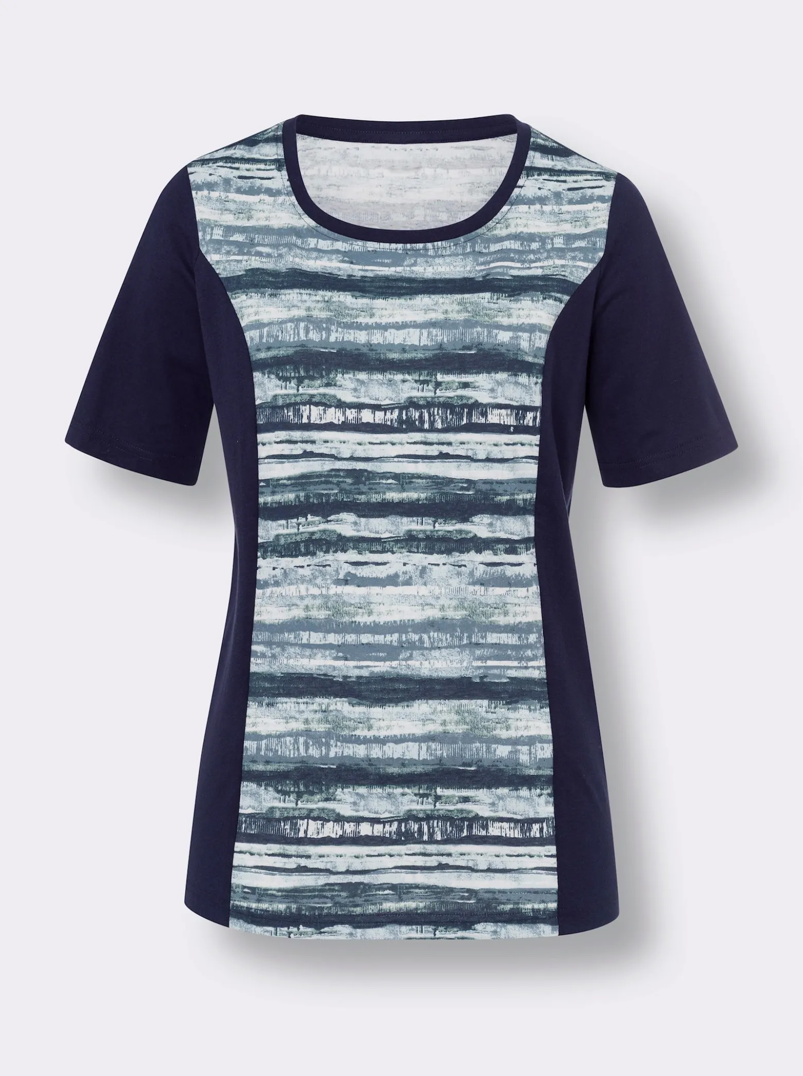 Kurzarmshirt mit Grafik-Druck