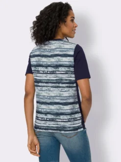 Kurzarmshirt mit Grafik-Druck