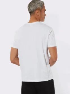 Kurzarmshirt mit platziertem Druck