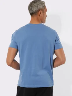 Kurzarmshirt mit platziertem Druck
