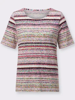 Kurzarmshirt mit Rundhals-Ausschnitt