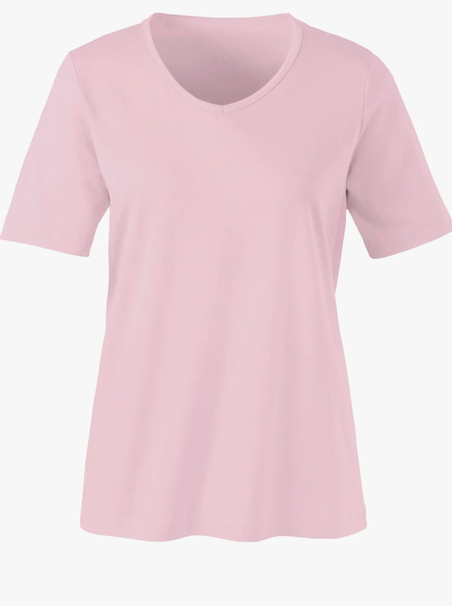 Kurzarmshirt mit V-Ausschnitt