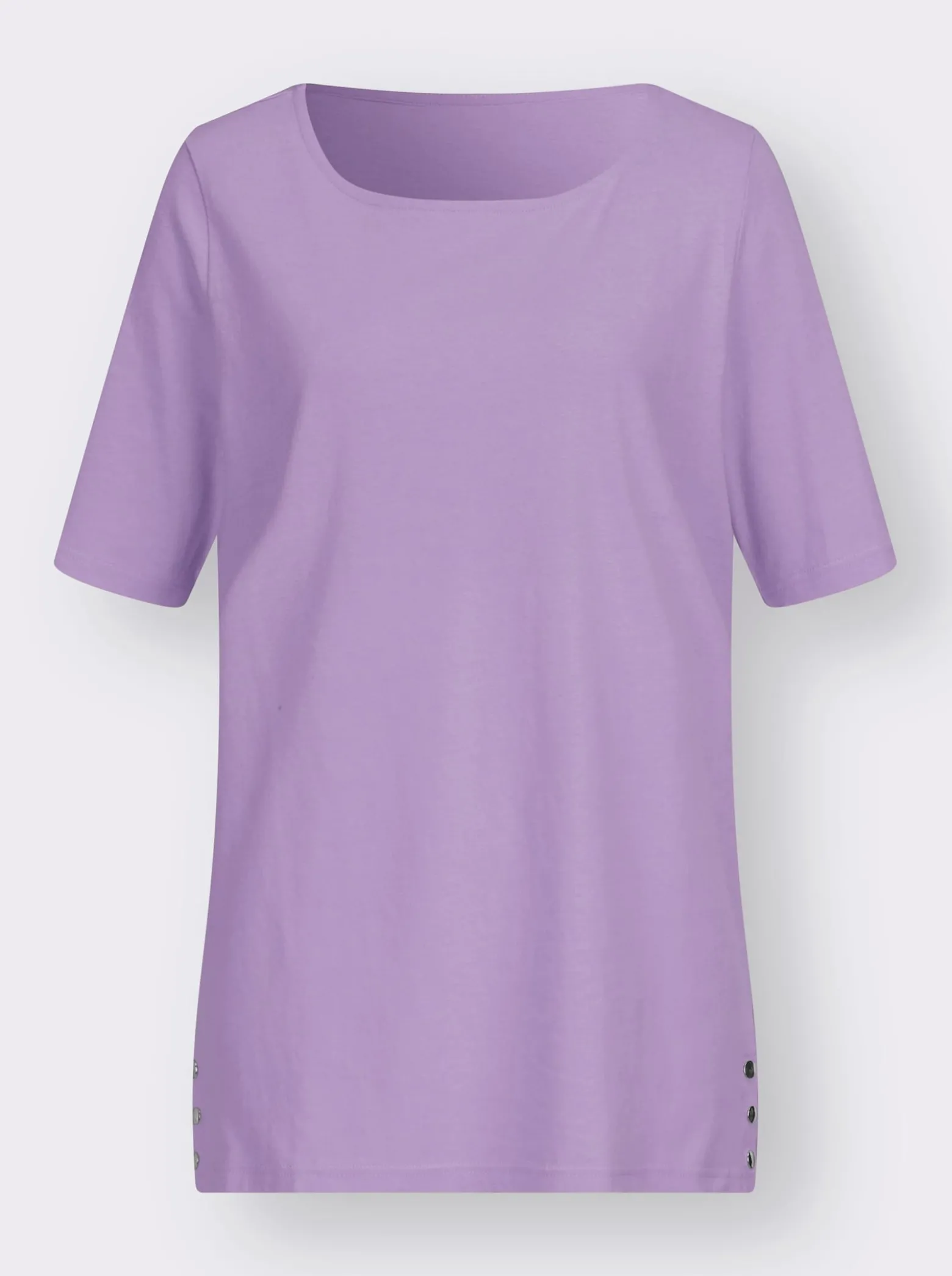 Kurzarmshirt mit Zierplättchen