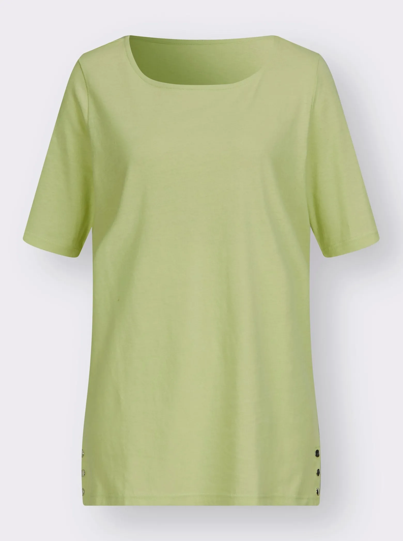 Kurzarmshirt mit Zierplättchen