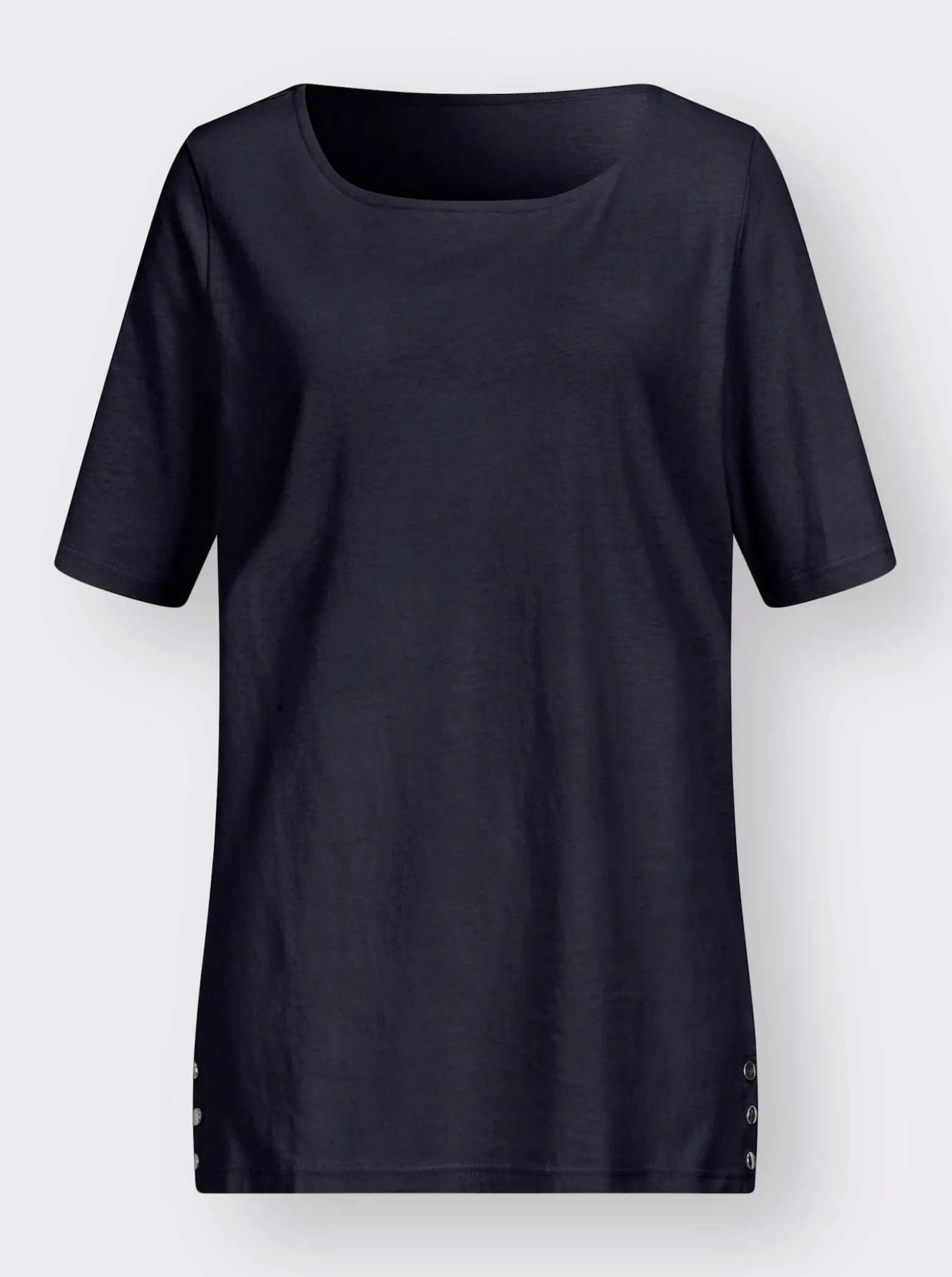 Kurzarmshirt mit Zierplättchen