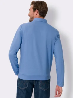 Langarm-Poloshirt