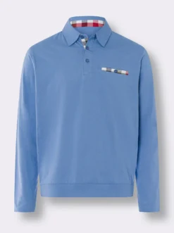 Langarm-Poloshirt