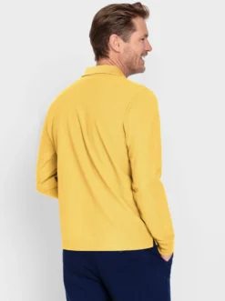 Langarm-Poloshirt