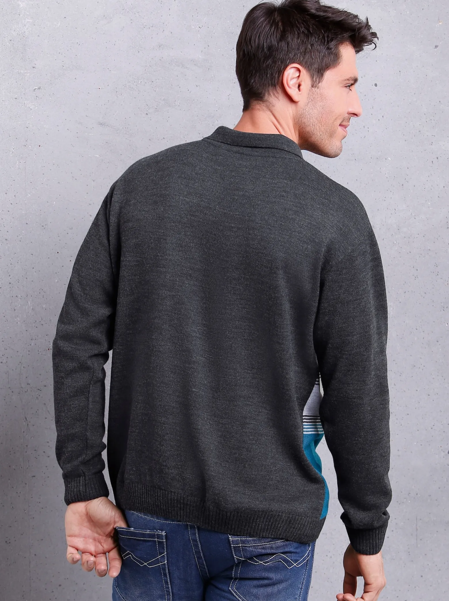 Langarm-Pullover