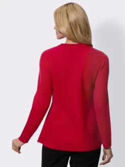 Langarm-Pullover in pflegeleichter Qualität