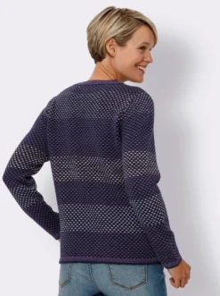Langarm-Pullover in pflegeleichter Qualität