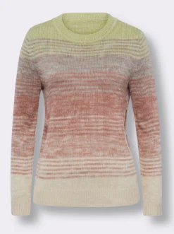 Langarm-Pullover mit Rundhals