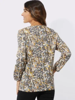 Langarmshirt aus reiner Baumwolle