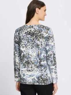 Langarmshirt aus reiner Baumwolle