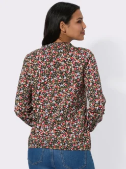 Langarmshirt aus reiner Baumwolle