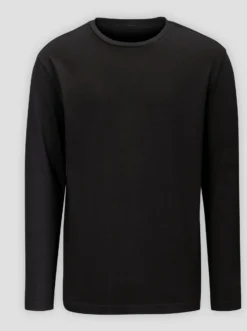 Langarmshirt aus reiner Baumwolle