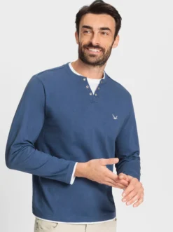 Langarmshirt im Doppelpack