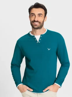 Langarmshirt im Doppelpack
