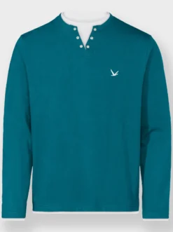 Langarmshirt im Doppelpack