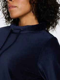 Langarmshirt in Cord-Qualität