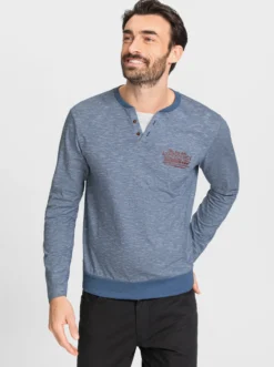 Langarmshirt in 2-in-1-Optik