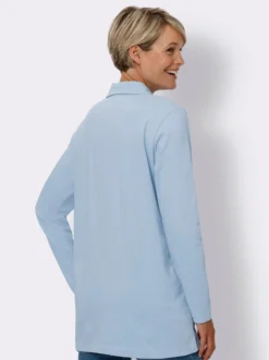 Langarmshirt in Longform