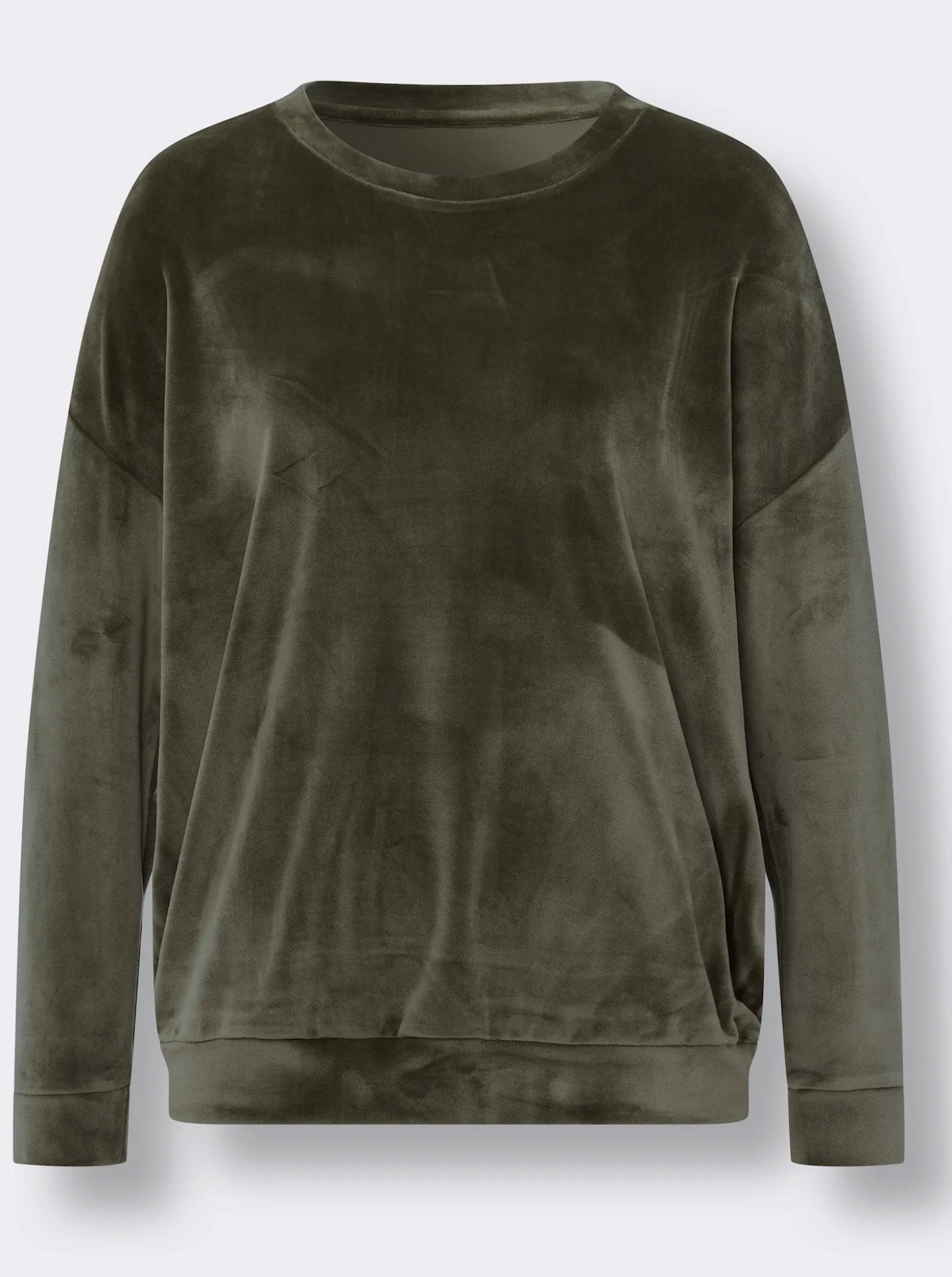 Langarmshirt in Nicki-Qualität