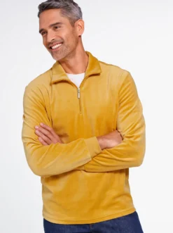 Langarmshirt in Nicki-Qualität