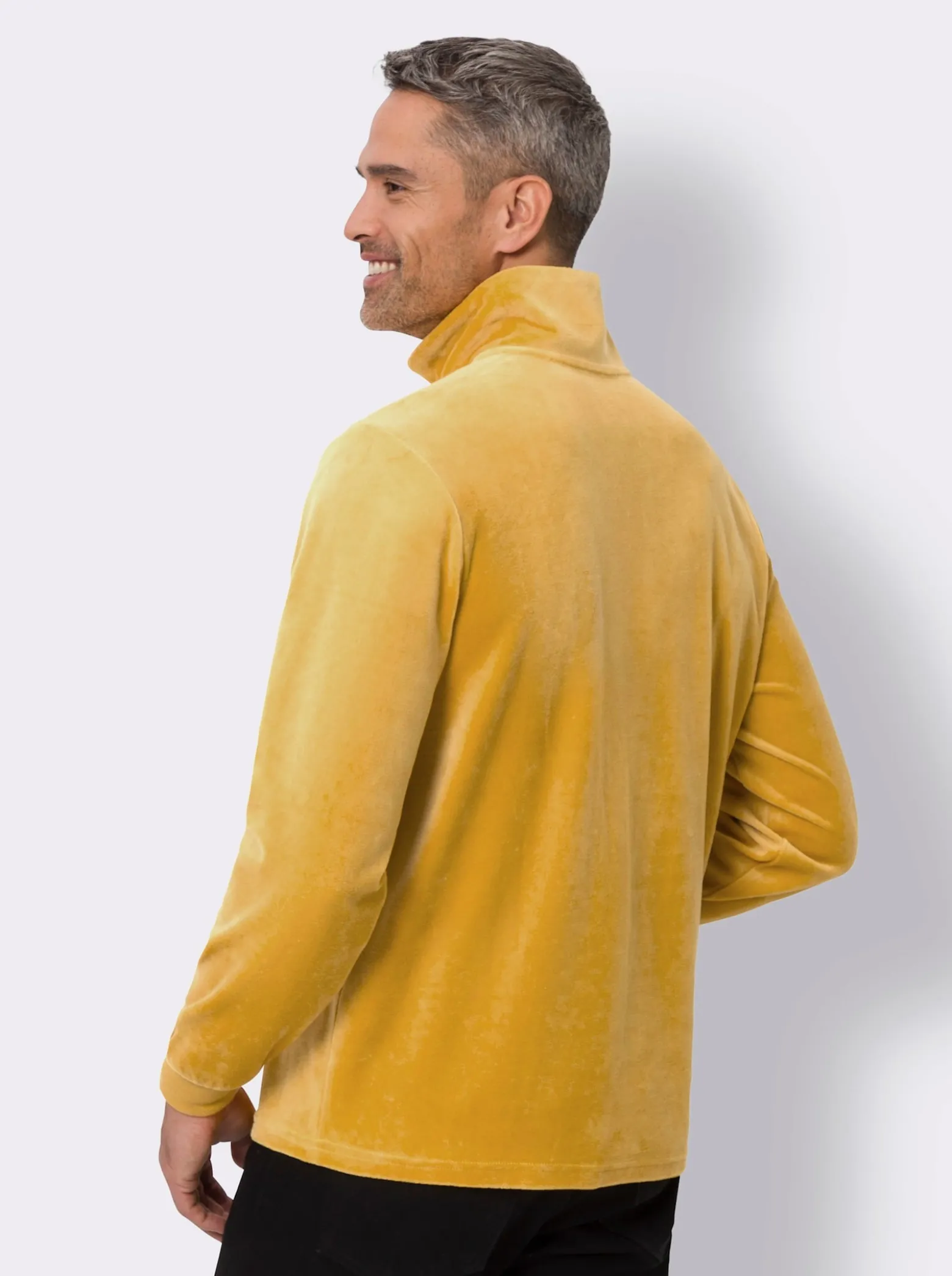 Langarmshirt in Nicki-Qualität