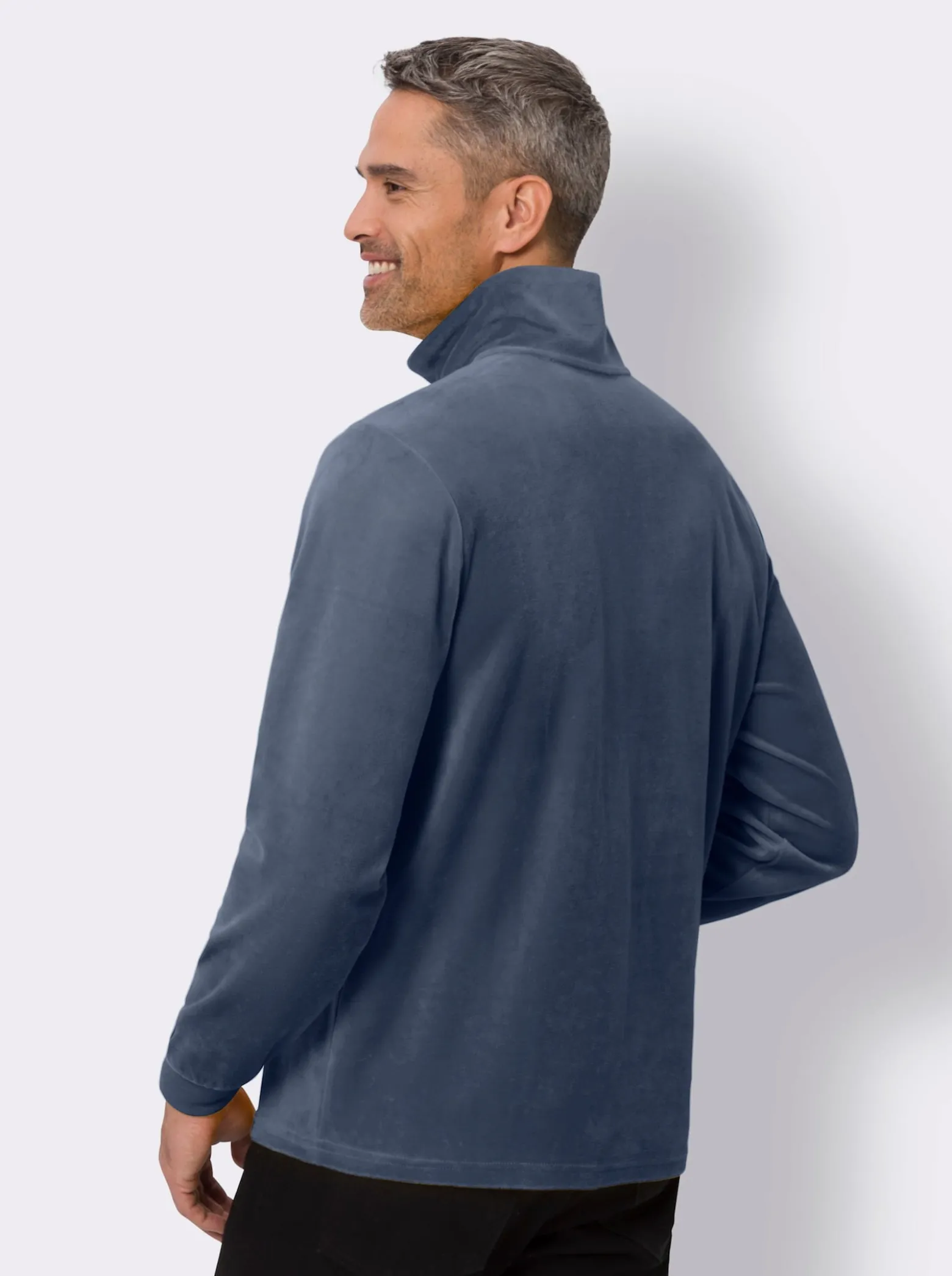 Langarmshirt in Nicki-Qualität